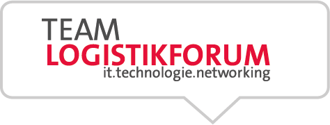 Logo_TEAMLogistikforum mit Sprechblase Logo TEAMLogistikforum Veranstaltung für Logistik 4.0