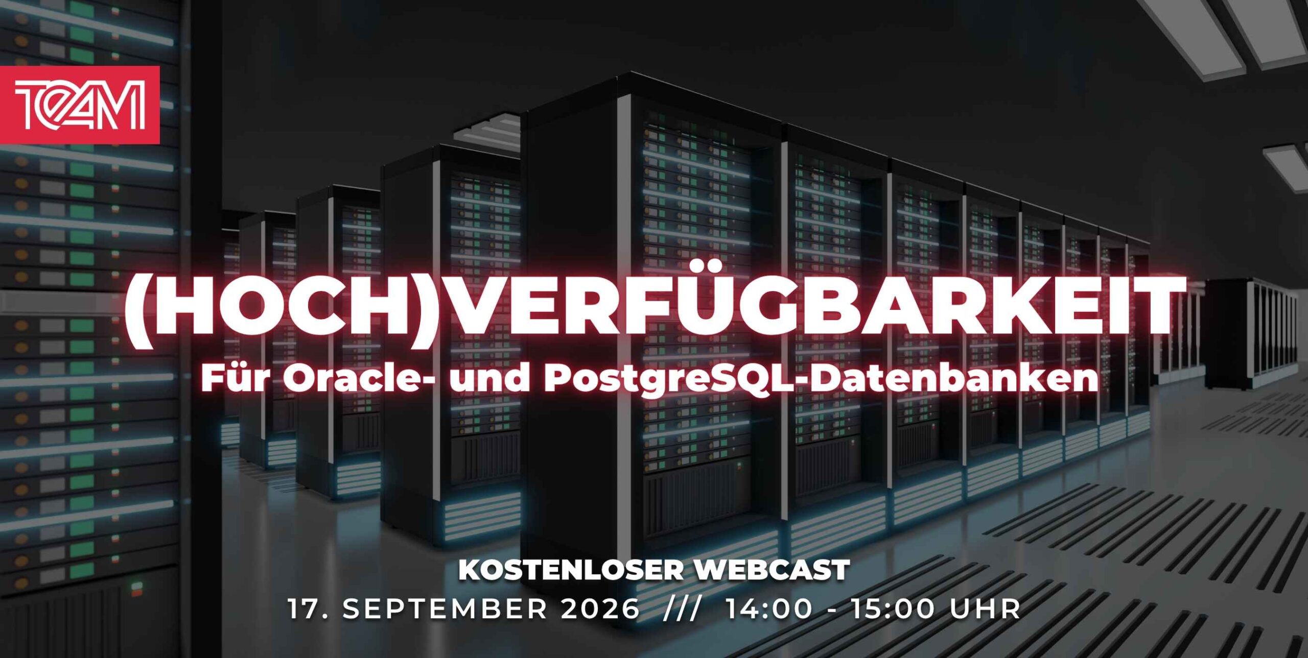(Hoch)verfügbarkeit für Oracle- und PostgreSQL-Datenbanken