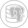 Icon-Datenbank-PostgreSQL grau Icon-Datenbank-PostgreSQL grau